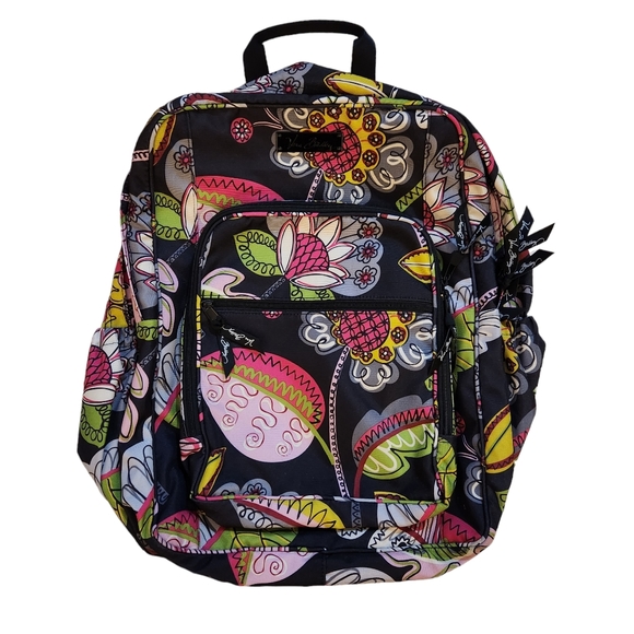 Vera Bradley Bags Vera Bradley Large Backpack Retired Moon Blooms